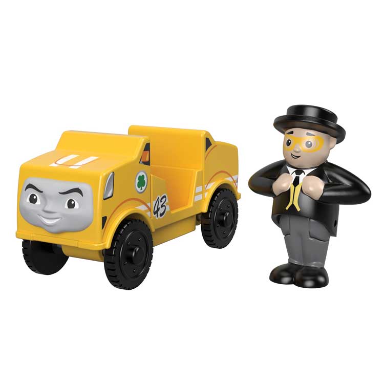 Ace the Racer(TM) - Thomas and Friends(TM) Wooden Railway -- With Figure (yellow)