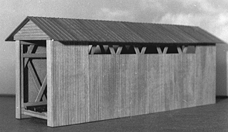 85' Covered Bridge -- 12 x 4"