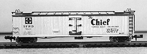 Reefer -- 50' R37 Santa Fe