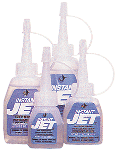 Instant Jet(TM) Adhesive -- 1/4oz  7.4mL Bottle