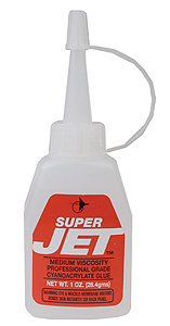 Super Jet(TM) Adhesive -- 1oz  29.6mL Bottle