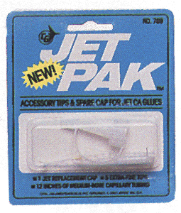 Jet Pak(TM) Caps & Tips -- Assorted Tips, Spare Cap & 12" Caillary Tubing