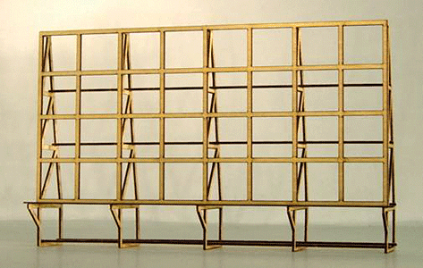 Billboard Support (single) - Kit (Laser-Cut Wood) -- 2-15/32 x 1/2 x 1-1/2"