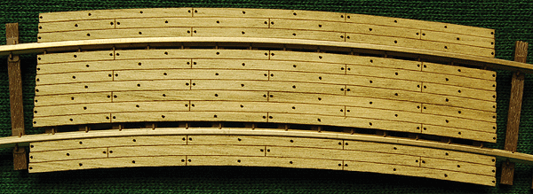 Grade Crossings pkg(2) -- 15" Radius Curve Fits Code 83 & 100 Rail