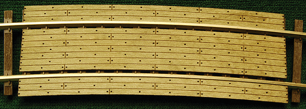 22' Radius Curved Grade Crossing -- Kit - Fits Code 83 & 100 Rail pkg(2)