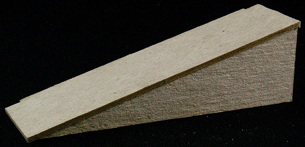 The Cube Modular System Component - Kit (Laser-Cut Architectural Card) -- Railcar Dock Ramp pkg(2)