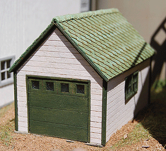 One-Car Garage -- Kit - 2-5/8 x 3-1/2 x 2-1/16"