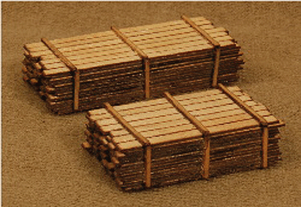 3 x 12" Lumber Load -- One Each 12' & 16'