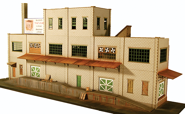 3-Story Industrial Backdrop - Cube Modular System -- Kit - 16-5/8 x 3-5/8 x 7-3/4"  42.2 x 9.2 x 19
