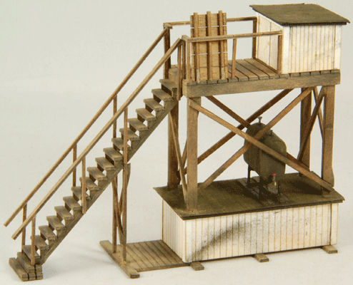 Caboose Servicing Set #1 -- Kit - 3-5/8 x 1-1/16 x 2-5/8"  9.2 x 2.7 x 6.7cm