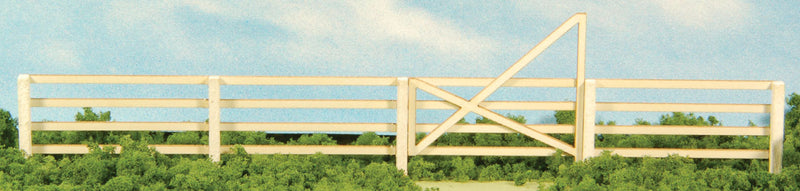 4-Slat Fence w/3 Gates -- Kit - 40"  1m