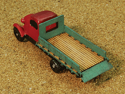Materials Truck Body - Kit (Laser-Cut Wood) -- Fits #716-30028 or 30029 (each sold separately)