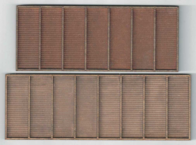 Timber Retaining Walls - Laser-Cut Wood Kit -- 1-5-7/8 x 2-3/4 x 1/4" pkg(2)