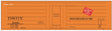 Railroad Decal Set -- Milwaukee Road/DSDX Ribbed-Side Reefers
