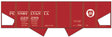 Railroad Decal Set -- Pennsylvania Railroad GLd USRA 2-Bay Open Hopper (Tuscan Car w/Circle Keystone