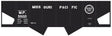 Railroad Decal Set -- Missouri Pacific USRA 2-Bay Hopper