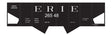 Railroad Decal Set -- Erie USRA 2-Bay Hopper
