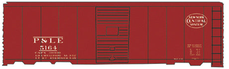 Railroad Decal Set -- Pittsburgh & Lake Erie Rebuilt USRA 40' Boxcar (NYC System Logo)