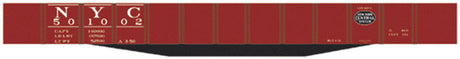 Railroad Decal Set -- New York Central USRA 46' Gondola (black NYC System Logo)