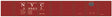 Railroad Decal Set -- New York Central 42' Drop-Bottom Gondola (black NYC System Logo)