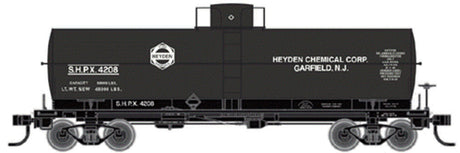 Railroad Decal Set -- Heyden Chemical SHPX 8,000-Gallon Formaldehyde Tank Car