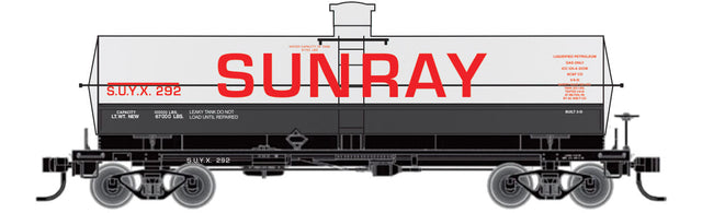 Railroad Decal Set -- Sunray 10,000-Gallon LPG Tank Car