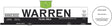Railroad Decal Set -- Warren WRNX 8,000-Gallon Gasoline Tank Car
