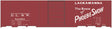 Railroad Decal Set -- Delaware, Lackawanna & Western 40' Steel Single-Door Boxcar (1939 Phoebe Sno