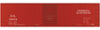 Railroad Decal Set -- Georgia Railroad 40' Steel Single-Door Boxcar
