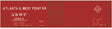 Railroad Decal Set -- Atlanta & West Point 40' Steel Single-Door Boxcar