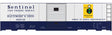 Railroad Decal Set -- Baltimore & Ohio Class M55c 40' Boxcar (Sentinel, silver & blue car)