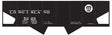 Railroad Decal Set -- Long Island Rail Road USRA 2-Bay Open Hopper (black Car w/Circle Logo)