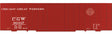 Railroad Decal Set -- Chicago Great Western 40' Single-Door Boxcar (1952 Corn Belt Logo)