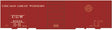 Railroad Decal Set -- Chicago Great Western 40' Single-Door Boxcar (1952 Corn Belt Logo)