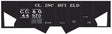 Railroad Decal Set -- Clinchfield USRA 2-Bay Hopper