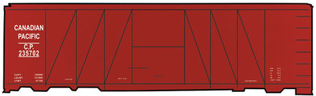 Railroad Decal Set -- Candian Pacific 40' USRA Clone Single-Sheathed Wood Boxcar