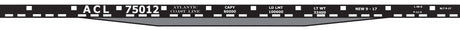 Railroad Decal Set -- Atlantic Coast Line 40' Flatcar (Early Scheme)