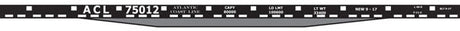 Railroad Decal Set -- Atlantic Coast Line 40' Flatcar (Early Scheme)