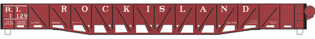 Railroad Decal Set -- Rock Island 53' War Emergency Gondola (6 Sets)