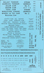 Railroad Decal Set -- Railroad Gothic Wreck Train Lettering (black)