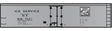 Railroad Decal Set -- Western Pacific 40' Wood Reefer (Gray Car, Ice Service)