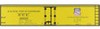 Railroad Decal Set -- Pacific Fruit Express R-40-2 40' Wood Reefer (UP Overland Logo)