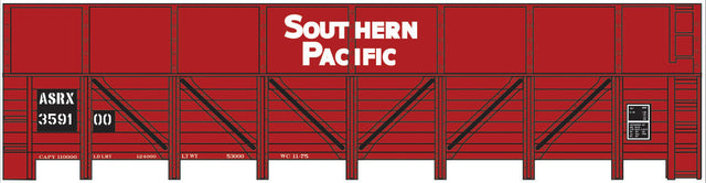 Railroad Decal Set -- American Sugar ASRX Ex-Southern Pacific GS Wood Gondola Sugar Beet Car