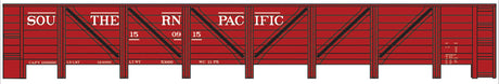Railroad Decal Set -- Southern Pacific GS Wood Gondola (Line Above Roadname)