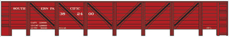 Railroad Decal Set -- Southern Pacific GS Wood Gondola
