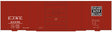 Railroad Decal Set -- Elgin, Joliet & Eastern 40' Steel Boxcar (black Rectangular Outer Belt Line)