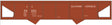 Railroad Decal Set -- Illinois Central 2-Bay Steel Hopper (Boxcar Red, No Logo)
