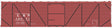 Railroad Decal Set -- Louisville & Nashville 40' Single-Sheathed Wood Boxcar (Boxcar Red, No Logo)