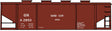 Railroad Decal Set -- Great Northern Sand Hopper Car