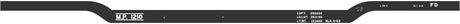 Railroad Decal Set -- Missouri Pacific 58' Depressed-Center Flatcar (black Car)